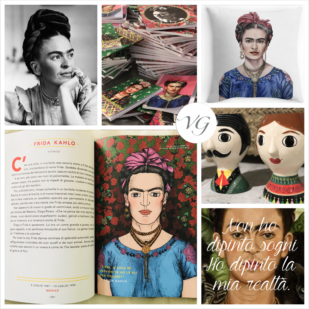 Art Garage Press - Frida Kahlo with her Hair Down. | Facebook